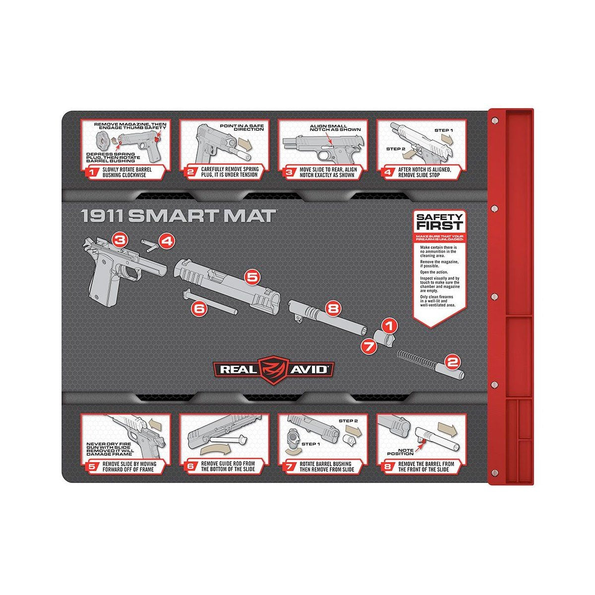 Real Avid Smart Gun Cleaning Mat 1911 Outdoor Tactical Australia
