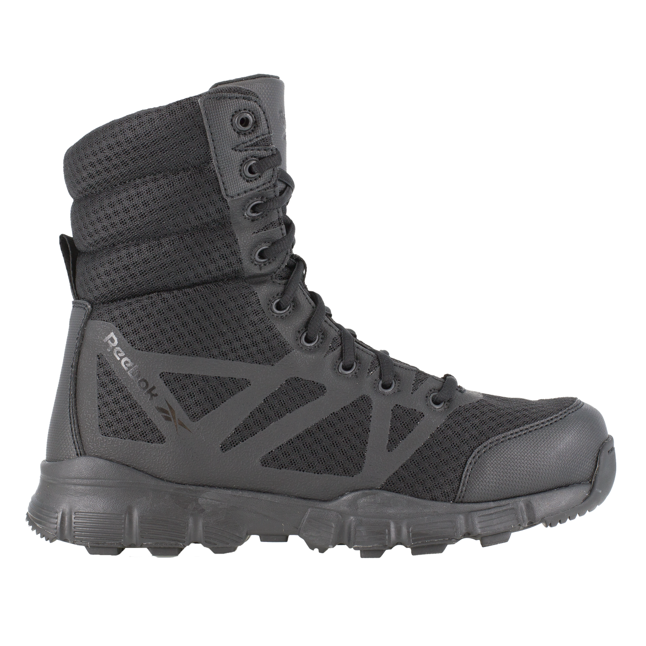 Reebok Tactical Men's 8 Inch Dauntless Ultra Light Size Zip Boot Black RB8720 Outdoor Tactical Australia