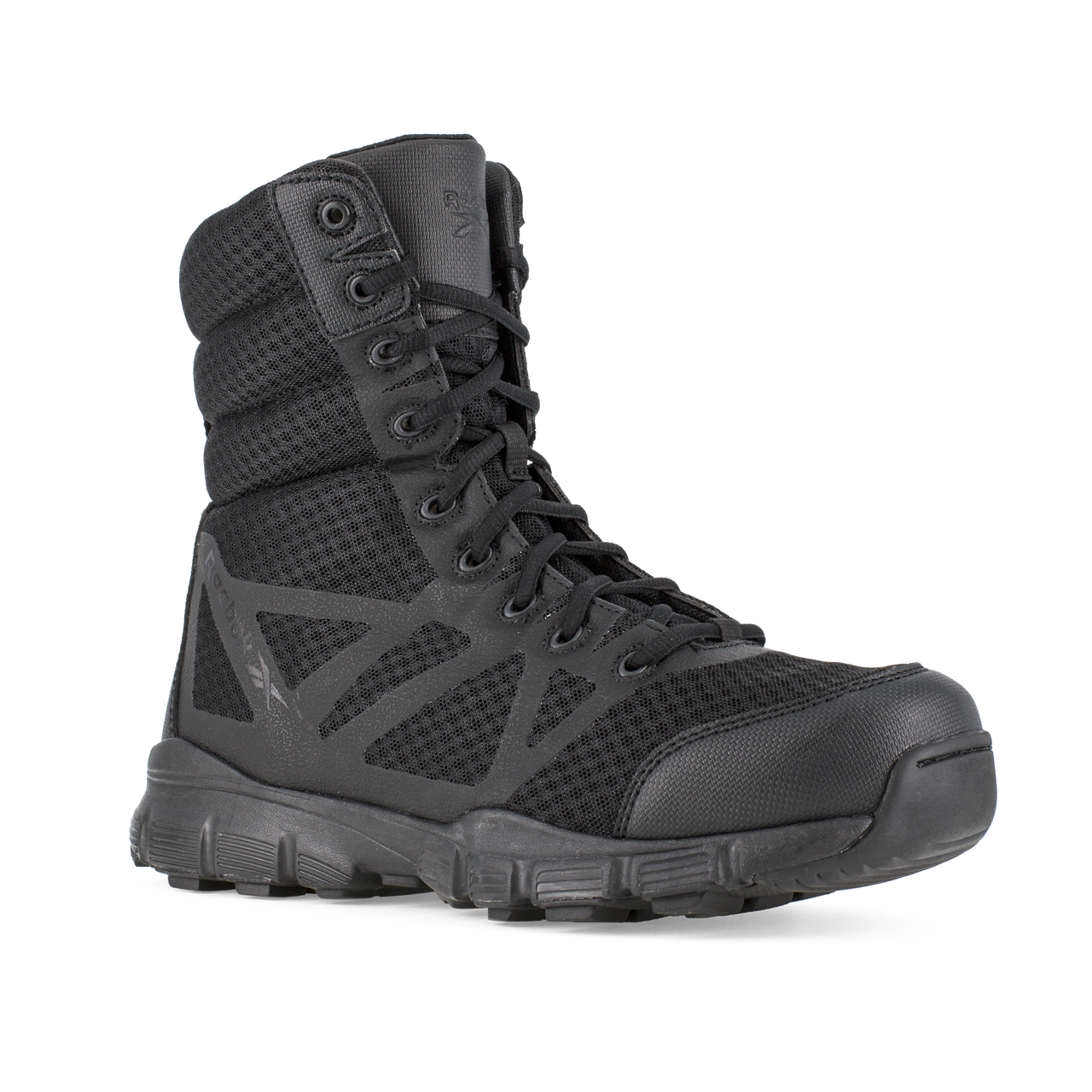 Reebok Tactical Men's 8 Inch Dauntless Ultra Light Size Zip Boot Black RB8720 Outdoor Tactical Australia
