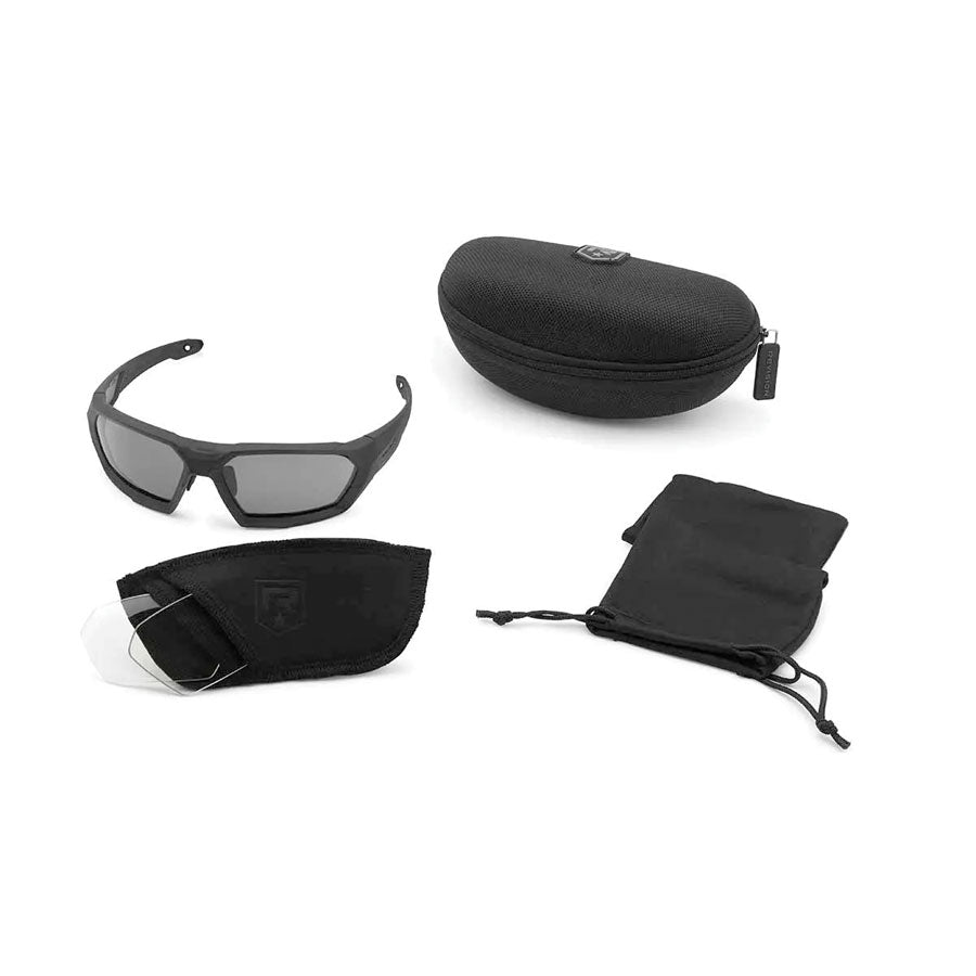 Revision ShadowStrike Ballistic Sunglasses Essential Kit Black Outdoor Tactical Australia