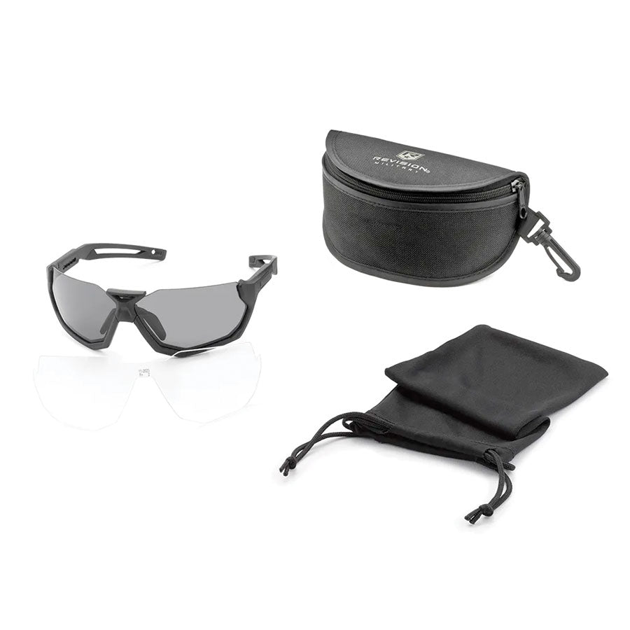 Revision SlingShot Sunglasses 2 Lens Kit Clear and Smoke Outdoor Tactical Australia