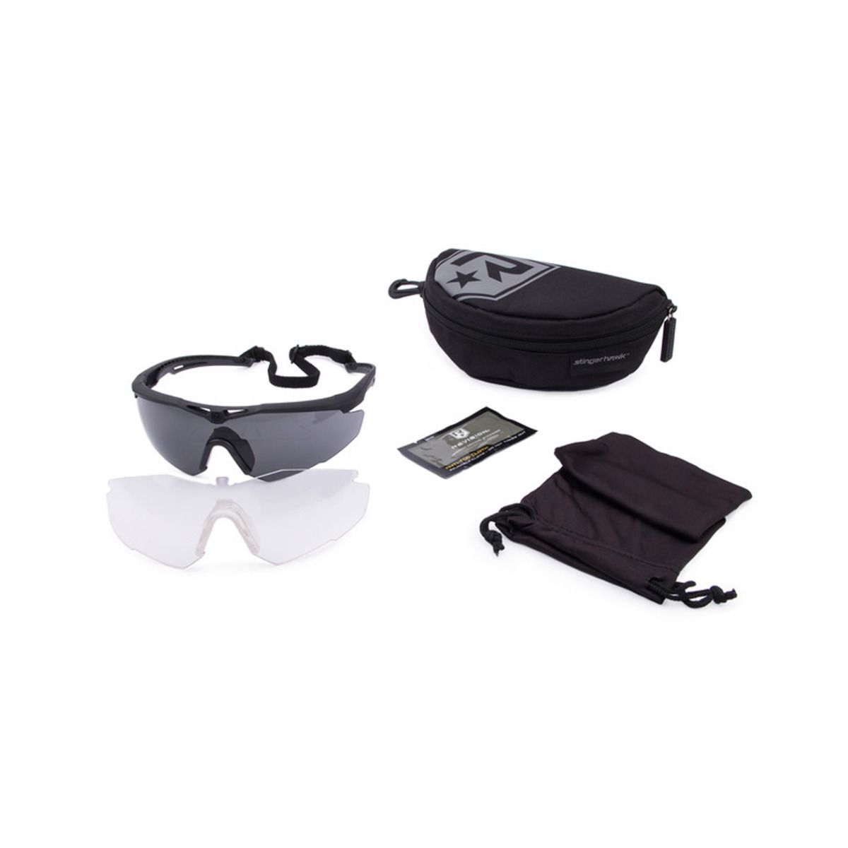 Revision StingerHawk Eyewear Essential Kit 2 Lens Kit Outdoor Tactical Australia