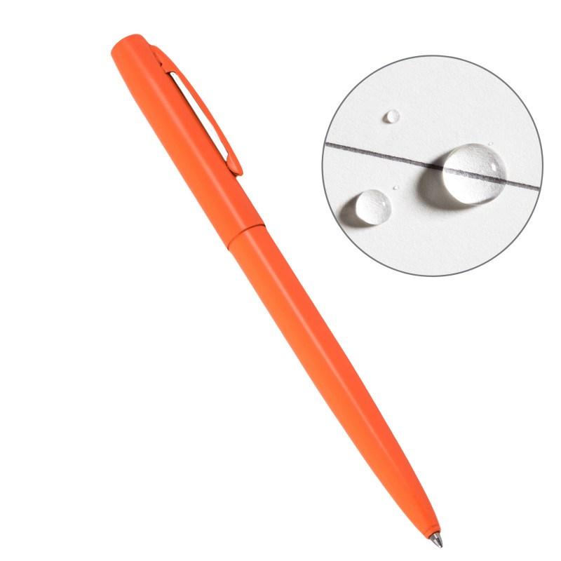 Rite in the Rain All Weather Clicker Metal Pen No. OR97 Orange with Black Ink Outdoor Tactical Australia