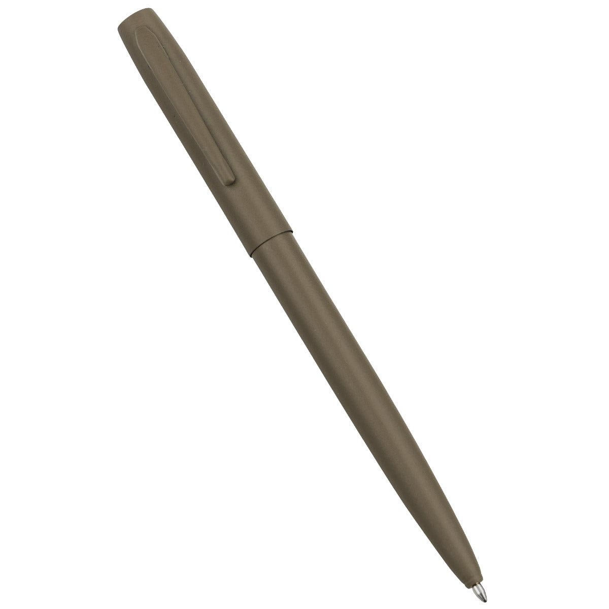 Rite in the Rain All Weather Metal Clicker Pen Flat Dark Earth Black Ink Flat Dark Earth Outdoor Tactical Australia