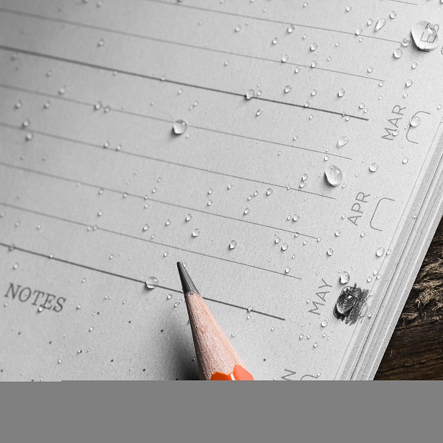 Rite in the Rain Weekly Planner Undated Black No.P52 Outdoor Tactical Australia