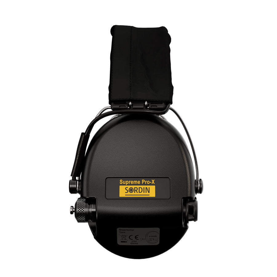 Sordin Supreme Pro-X Electronic Hearing Protection Headband