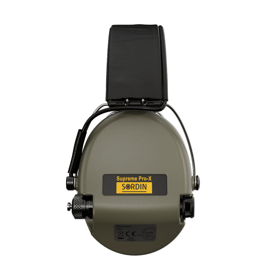 Sordin Supreme Pro-X Electronic Hearing Protection Headband