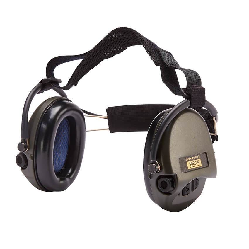 Sordin Supreme Pro X Electronic Hearing Protection Neckband OD Green Outdoor Tactical Australia