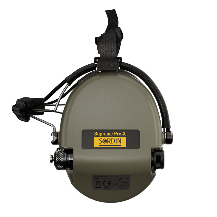 Sordin Supreme Pro X Electronic Hearing Protection Neckband