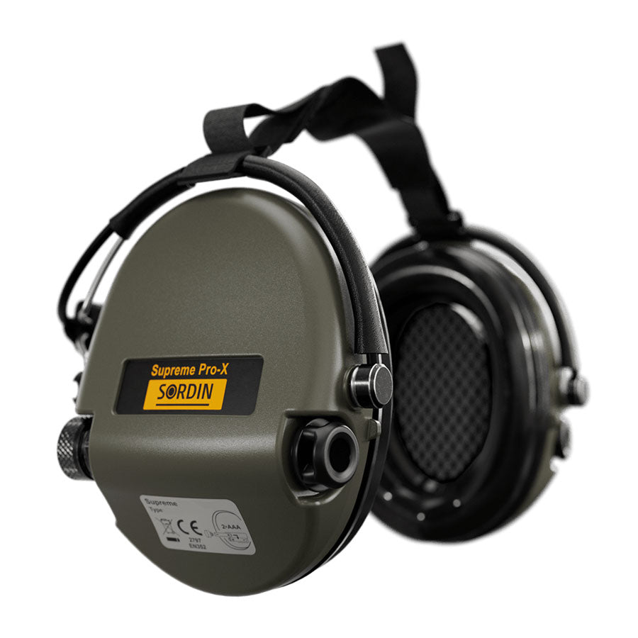 Sordin Supreme Pro X Electronic Hearing Protection Neckband