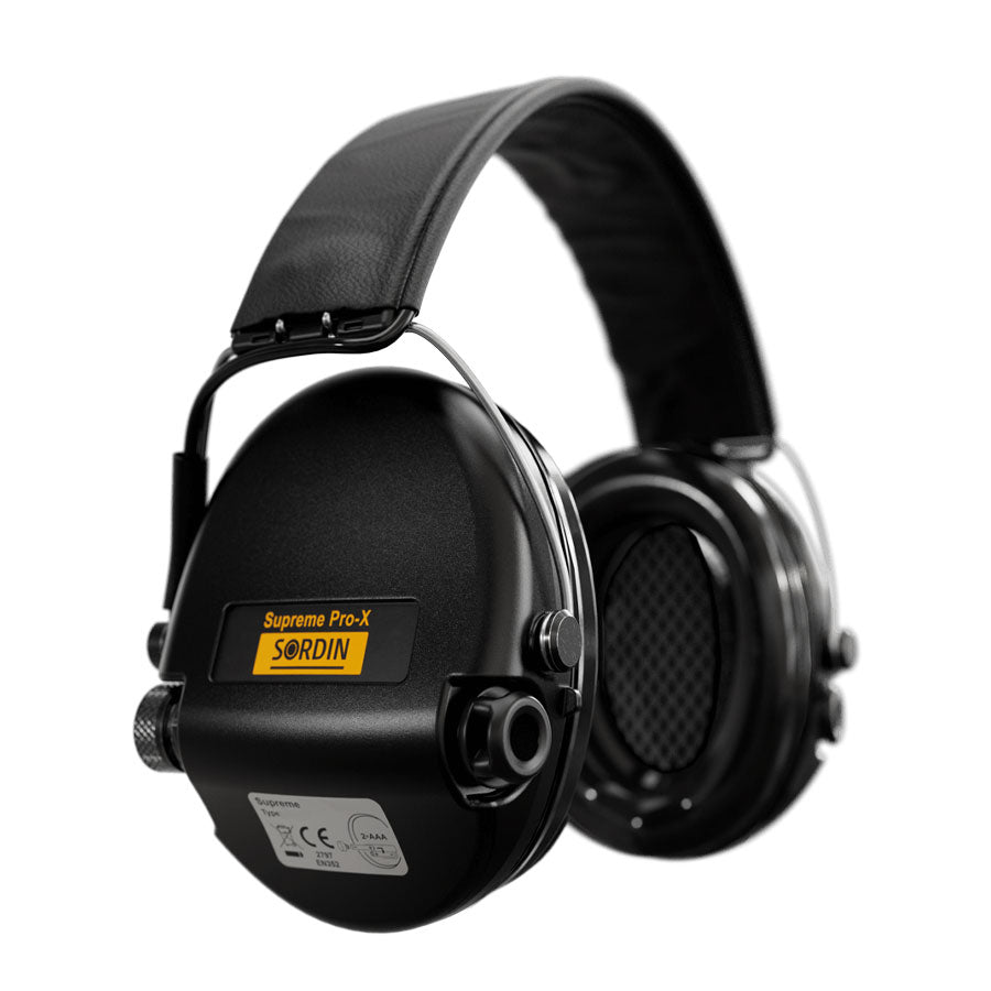 Sordin Supreme Pro-X Electronic Hearing Protecton Headband