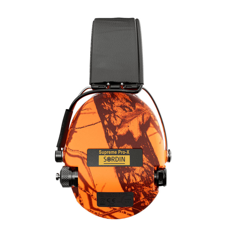 Sordin Supreme Pro-X LED Electronic Hearing Protecton Headband