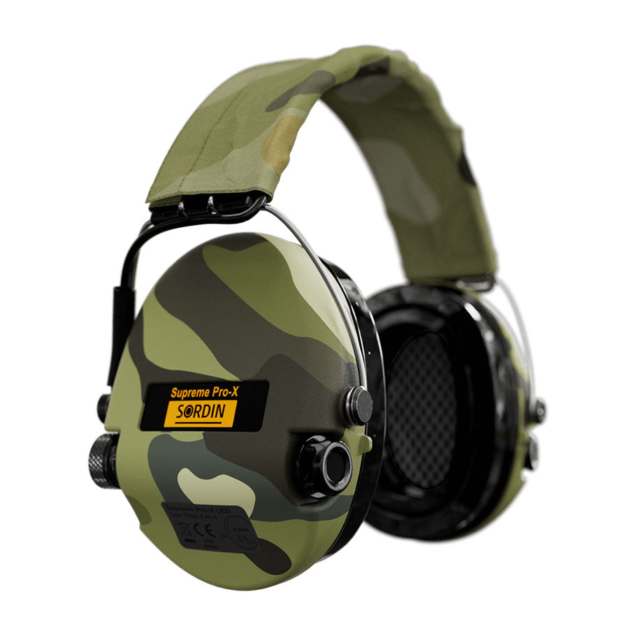 Sordin Supreme Pro-X LED Electronic Hearing Protecton Headband