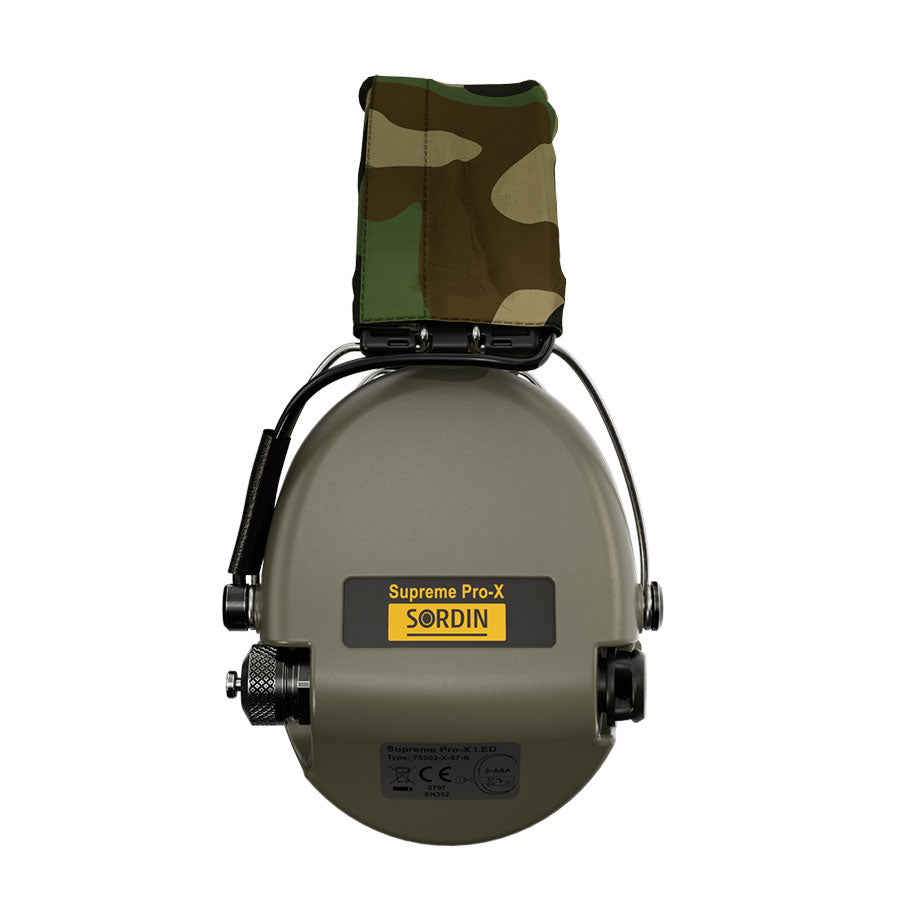 Sordin Supreme Pro-X LED Electronic Hearing Protecton Headband