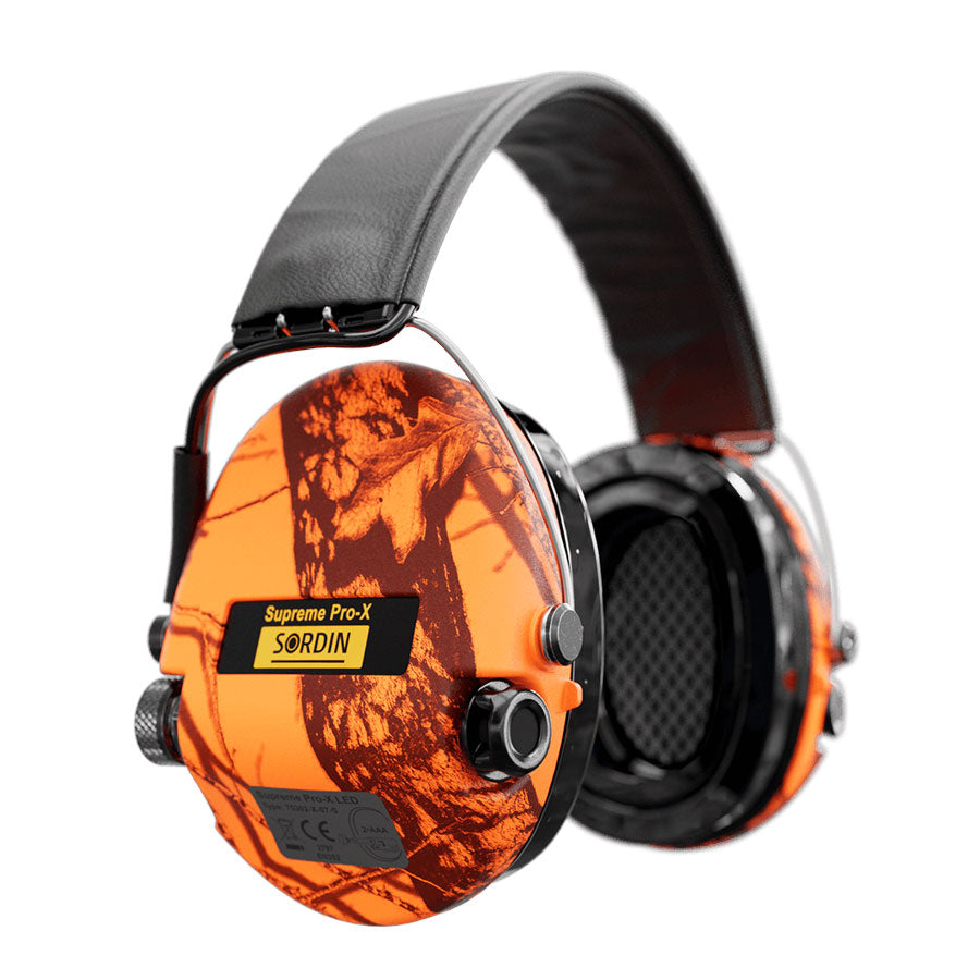 Sordin Supreme Pro-X LED Electronic Hearing Protecton Headband
