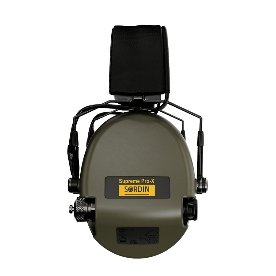 Sordin Supreme Pro-X SFA Slim Electronic Hearing Protecton Headband
