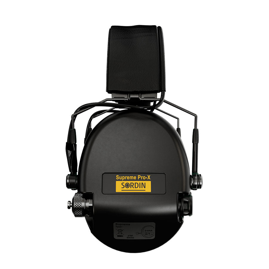 Sordin Supreme Pro-X SFA Slim Electronic Hearing Protecton Headband