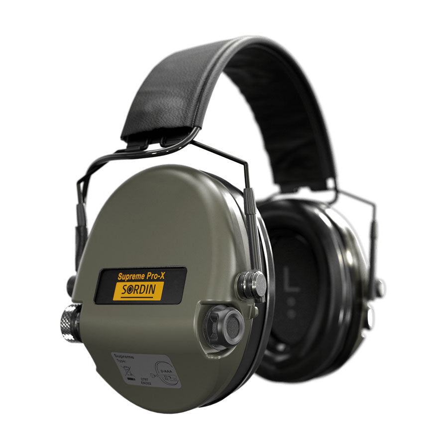 Sordin Supreme Pro-X SFA Slim Electronic Hearing Protecton Headband