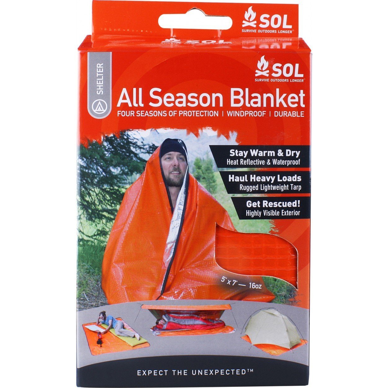 Survive Outdoors Longer SOL All Season Blanket Outdoor Tactical Australia