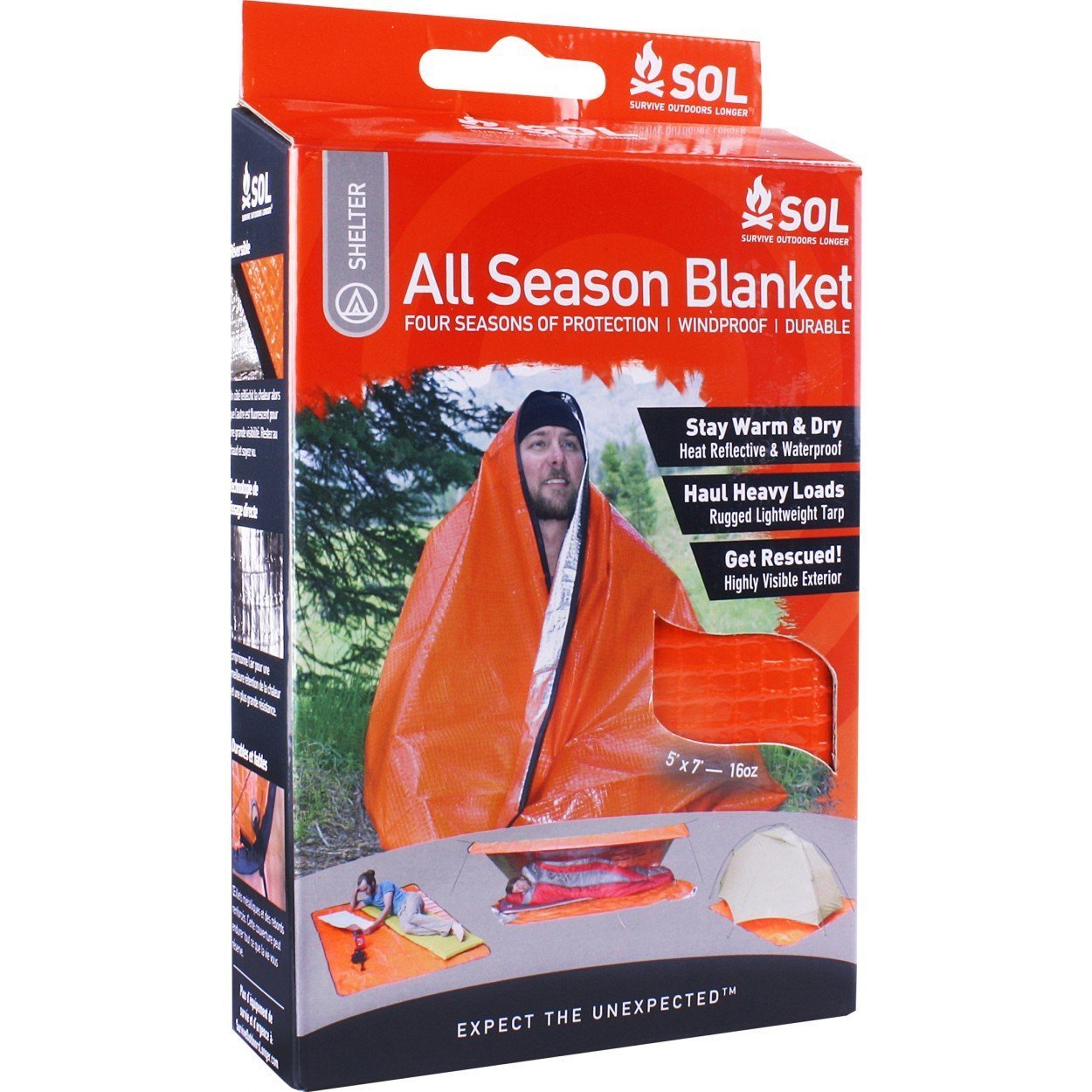Survive Outdoors Longer SOL All Season Blanket Outdoor Tactical Australia