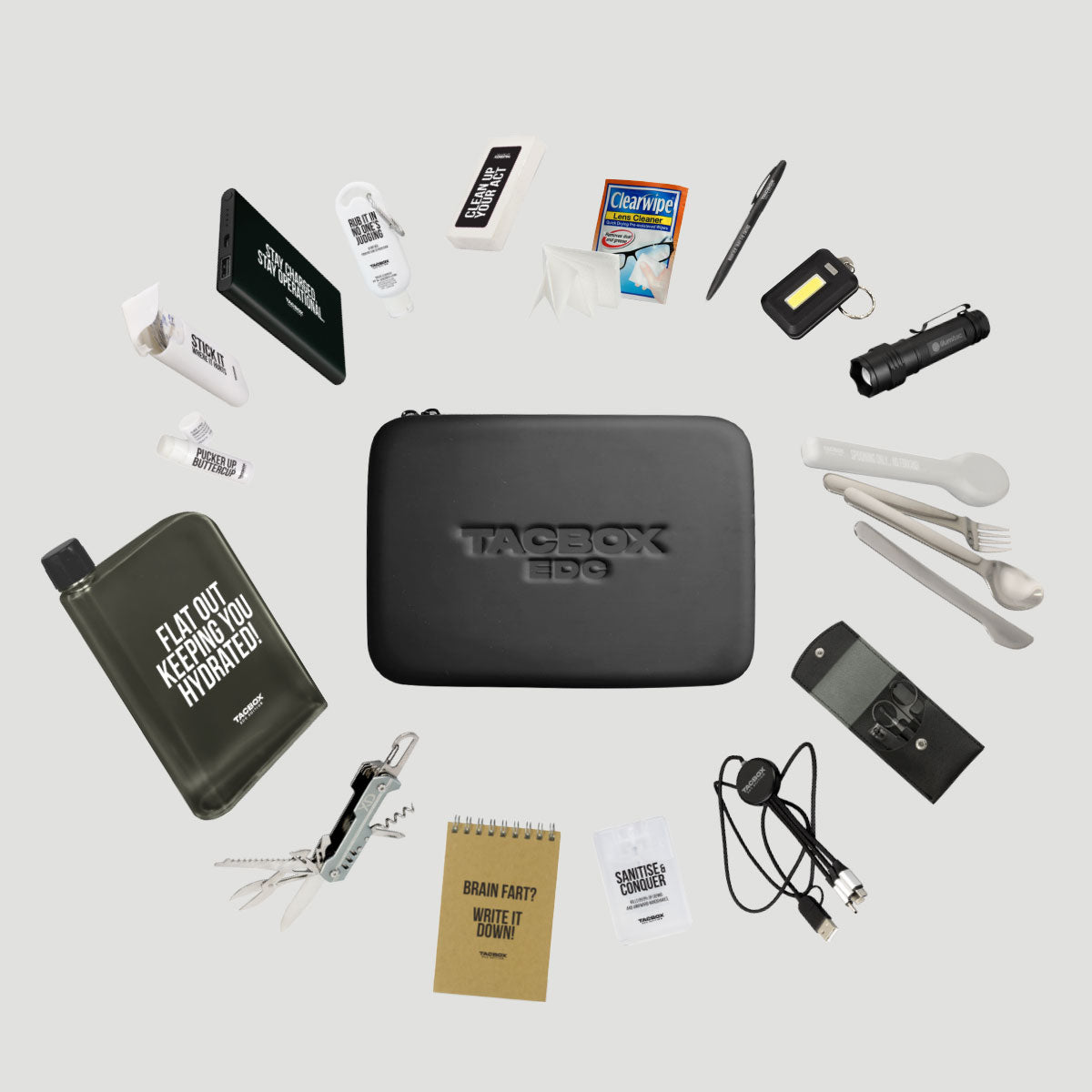 TacBox EDC Edition - Everyday Carry Essentials Complete System Outdoor Tactical Australia