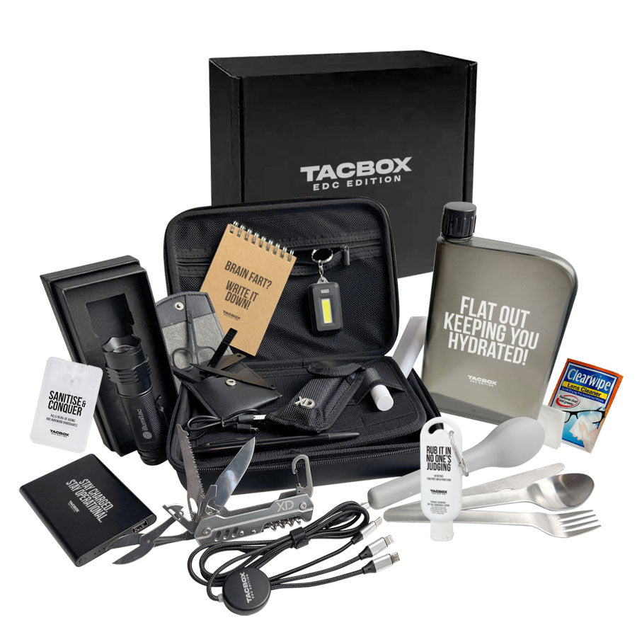 TacBox EDC Edition - Everyday Carry Essentials Complete System Outdoor Tactical Australia