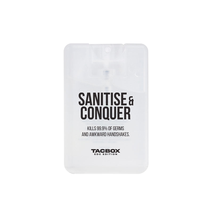 TACBOX EDC Hand Sanitiser Card Outdoor Tactical Australia