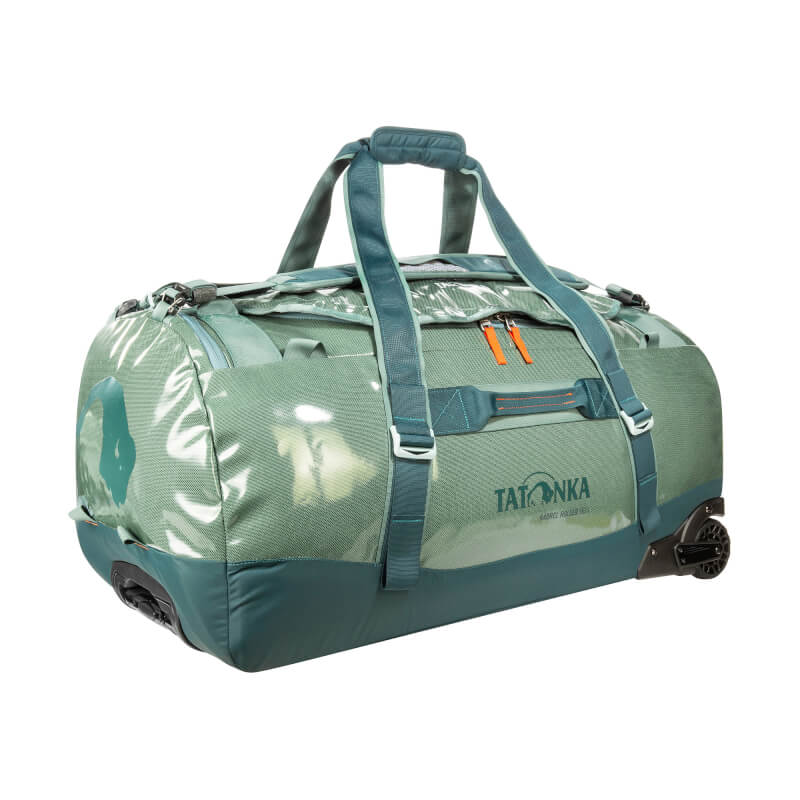 Tatonka Barrel Roller Trolley - 80 Liter Sage Green Outdoor Tactical Australia