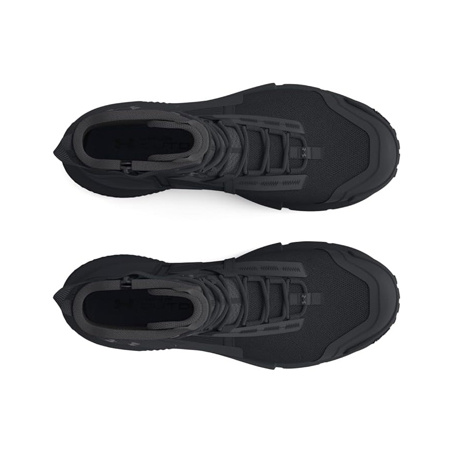 Under Armour Charged Valsetz Zip Boot Black/Jet Gray Outdoor Tactical Australia