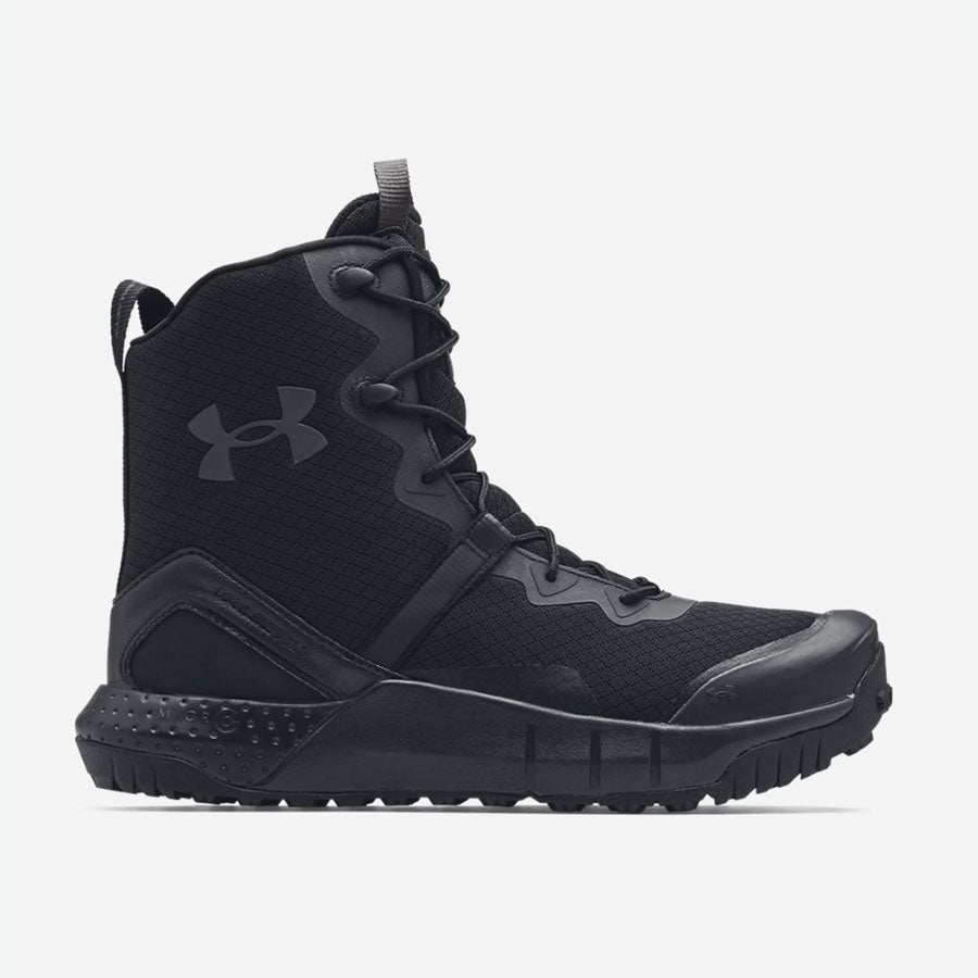 Under Armour Mens Micro G Valsetz Zip Tactical Boot Black 3023748001 Tactical Gear