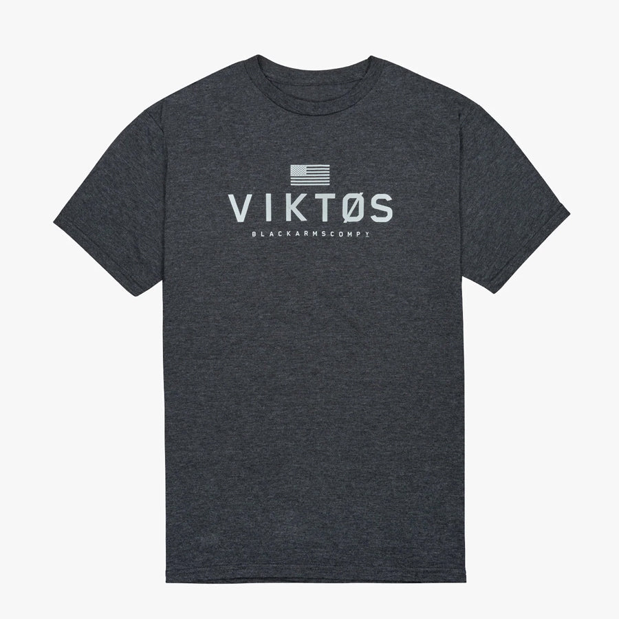 Viktos Archetype Tee Charcoal Heather Small Outdoor Tactical Australia