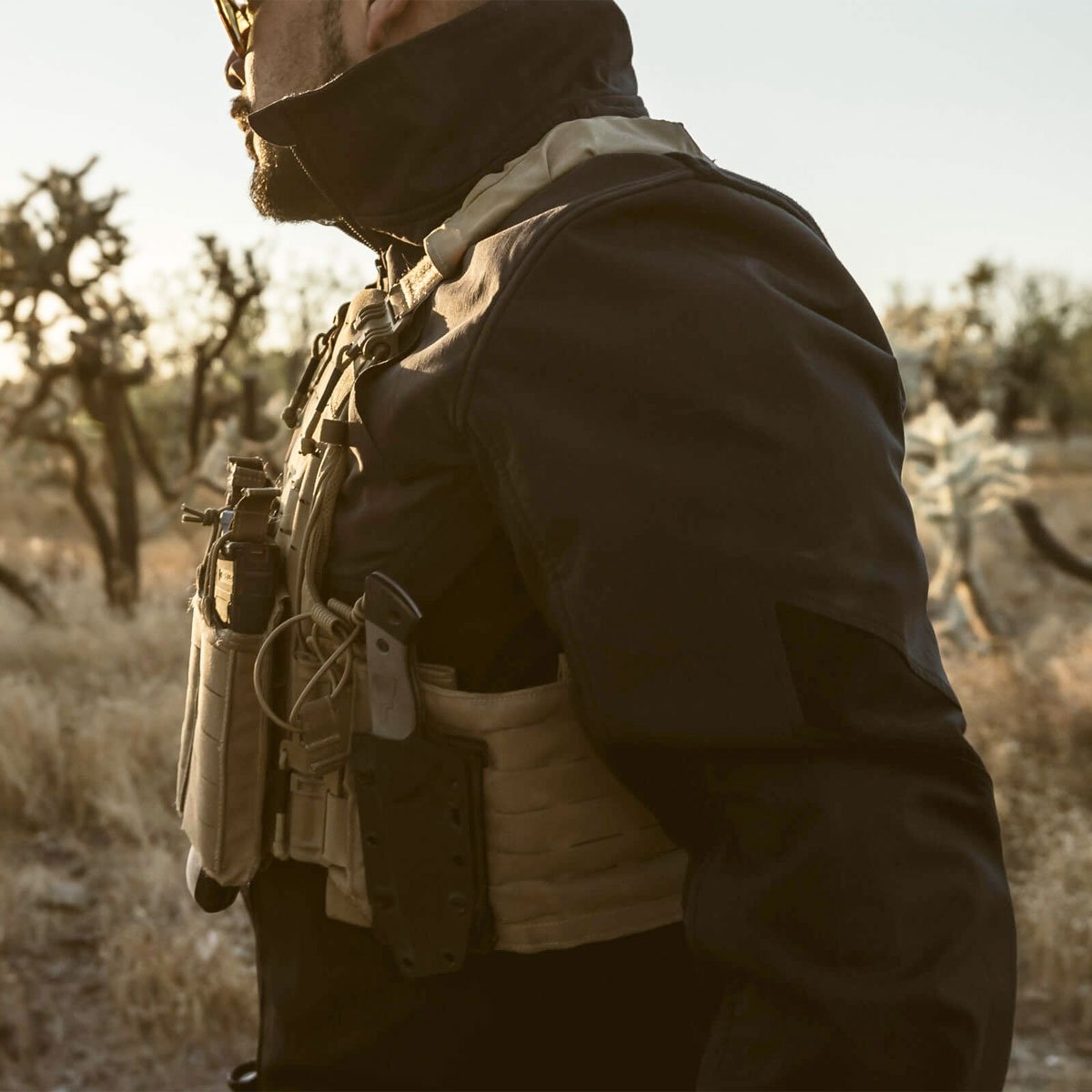 VIKTOS COMBONOVA Softshell Jacket Black Outdoor Tactical Australia