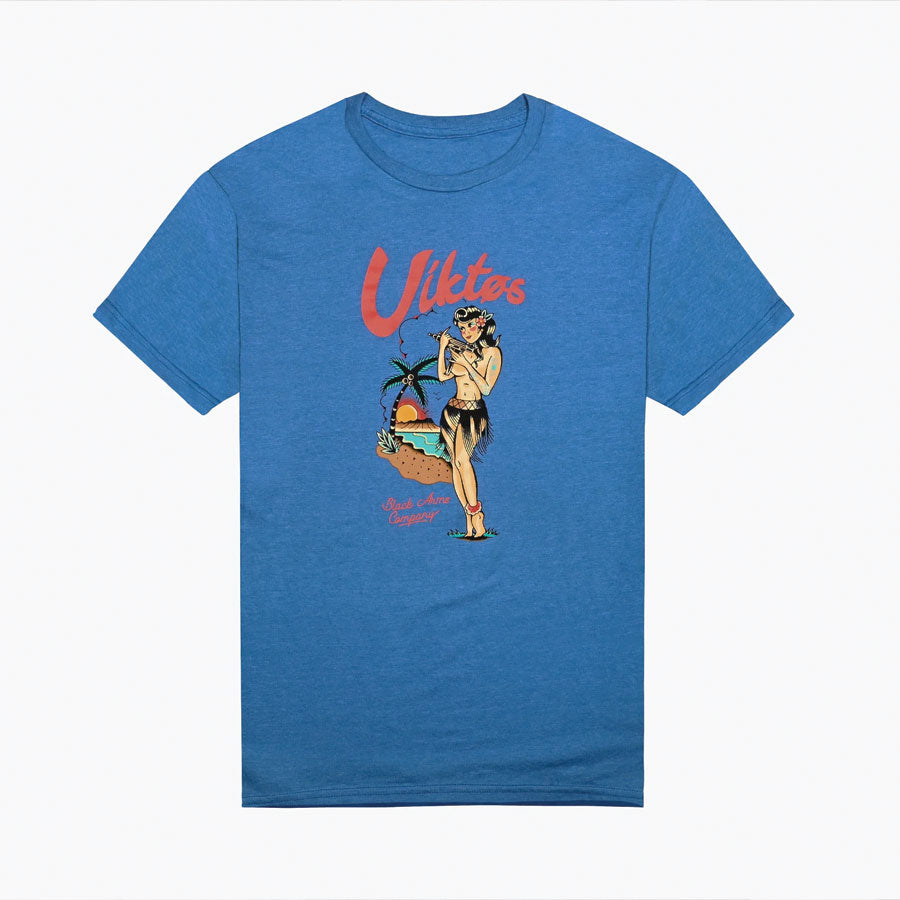 VIKTOS Huzi Girl Tee Royal Heather Small Outdoor Tactical Australia