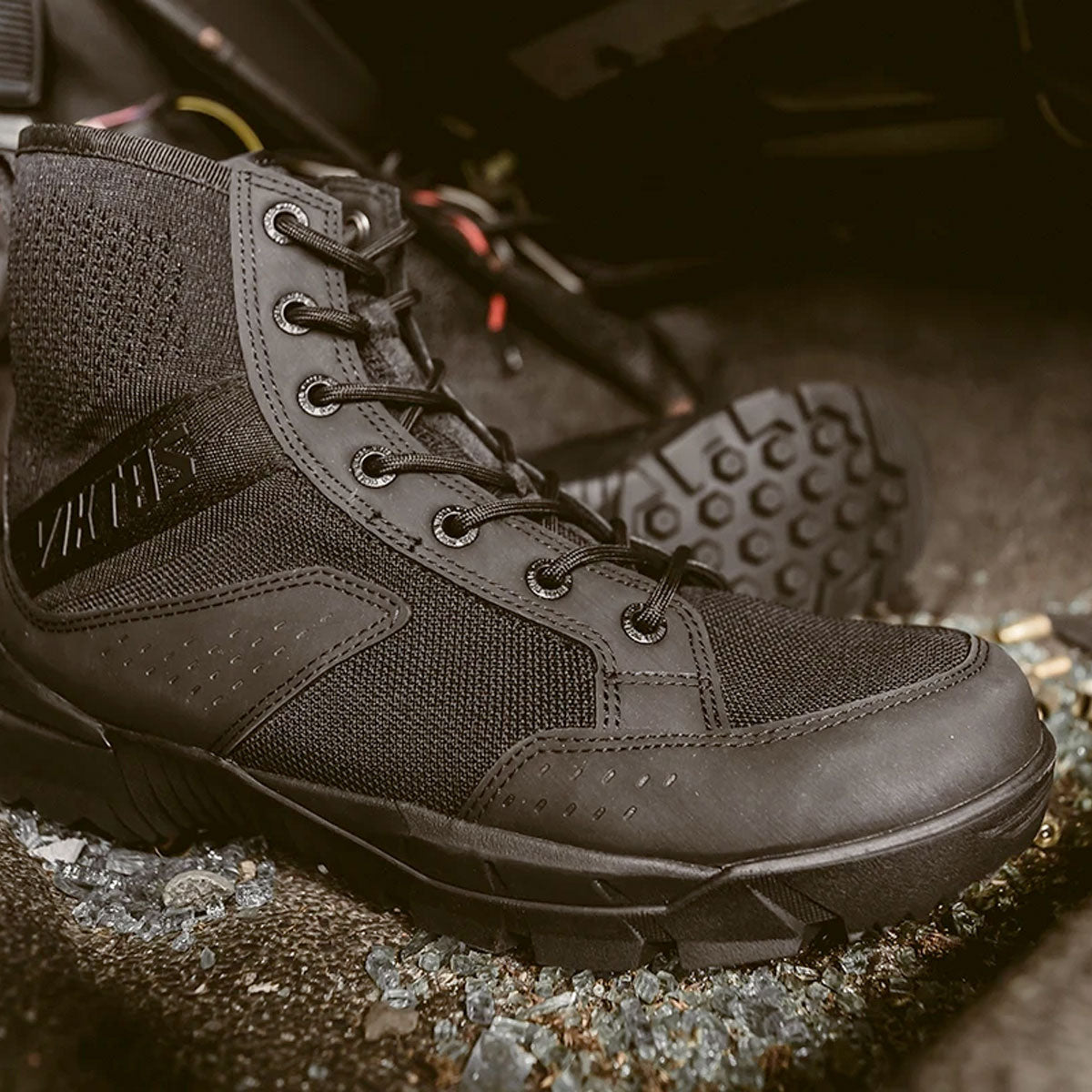 VIKTOS Johnny Combat Vented Boot Nightfjall Outdoor Tactical Australia