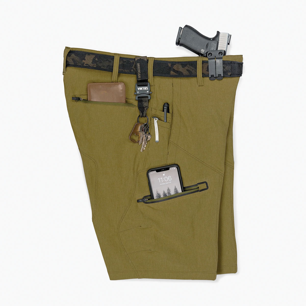 VIKTOS Kadre XP Shorts Black Outdoor Tactical Australia