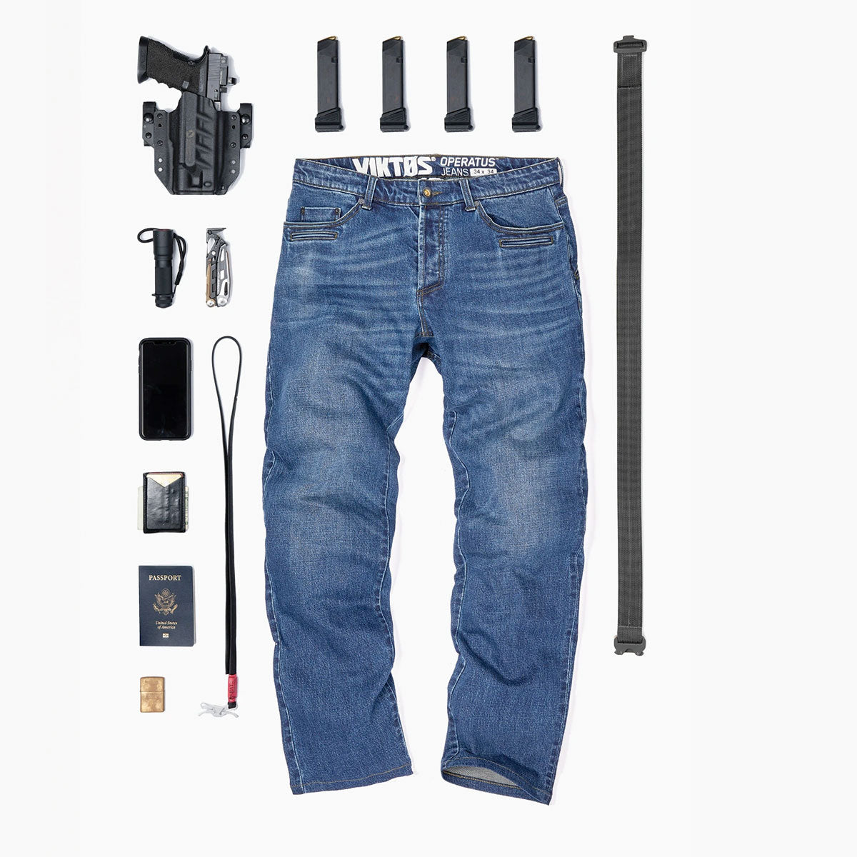 VIKTOS Operatus XP Tactical Denim Jean Blue Outdoor Tactical Australia