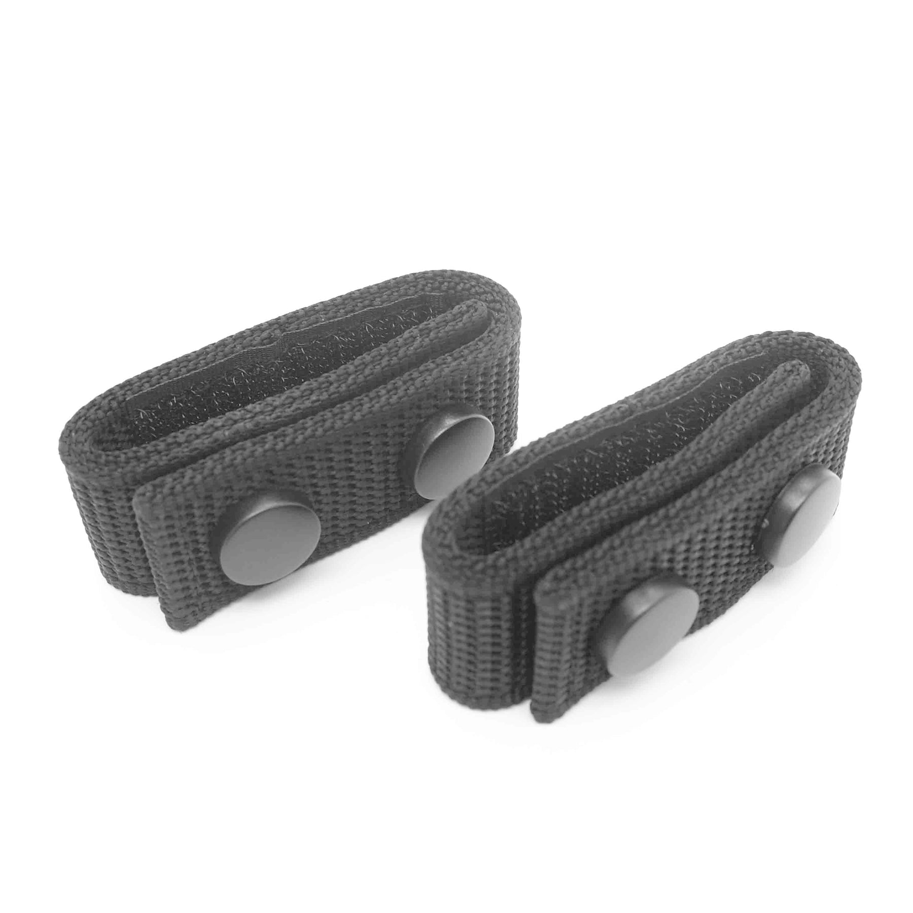 VTS Belt Keepers Ballistic Weave Nylon with Black Press Stud Closure Black 4 Pack Outdoor Tactical Australia