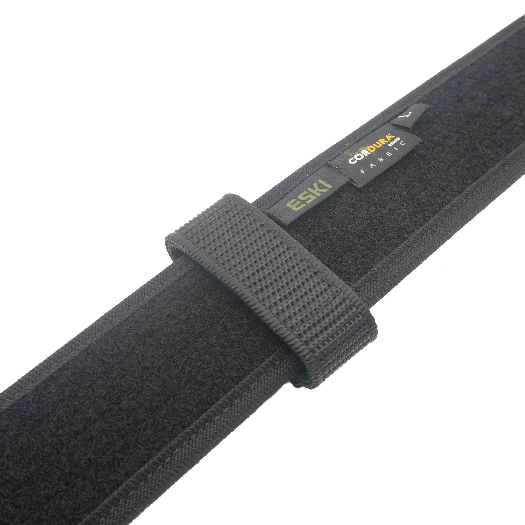 VTS Belt Keepers Ballistic Weave Nylon with Black Press Stud Closure Black 4 Pack Outdoor Tactical Australia