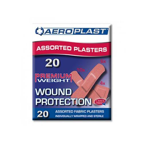 Warrior Medical FastAid Fabric Adhesive Strips Pack of 20 - Assorted Strips Outdoor Tactical Australia