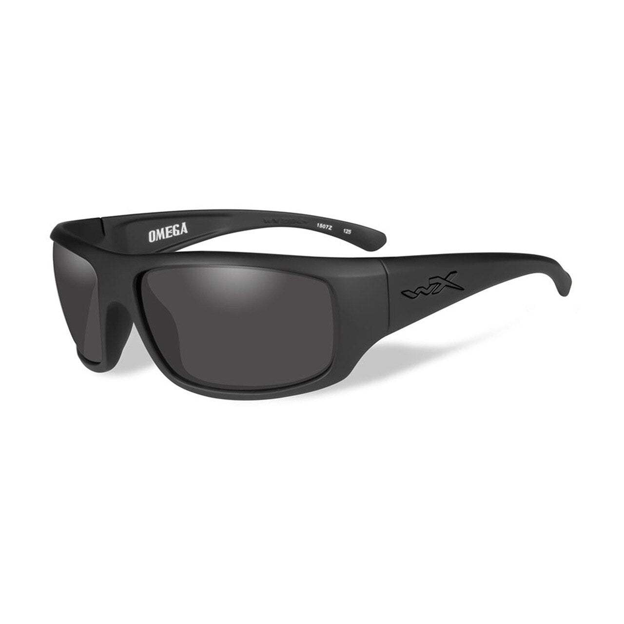 Wiley X Omega Sunglasses Smoke Grey Lens Matte Black Frame Outdoor Tactical Australia