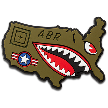 5.11 Tactical USA Tiger Shark Patch