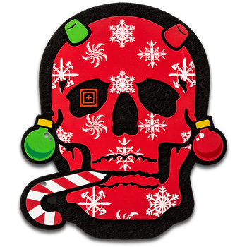 5.11 Tactical Christmas Skull Patch