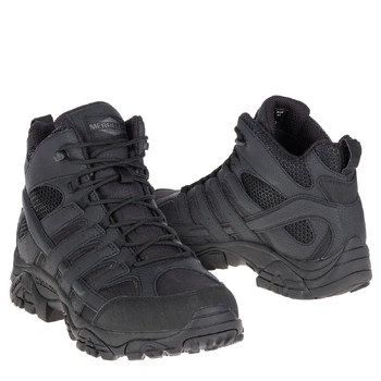 Merrell Tactical Moab 2 Mid Tactical WP Boots - Black