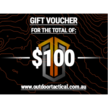 Outdoor Tactical Gift Voucher [Amount: $100]