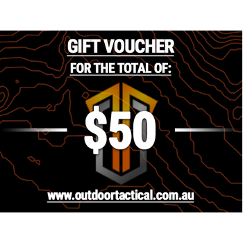 Outdoor Tactical Gift Voucher [Amount: $50]