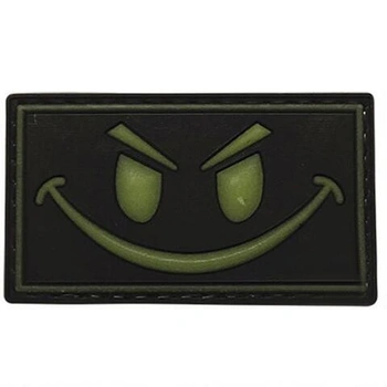 5ive Star Gear PVC Morale Patch Glow Smile