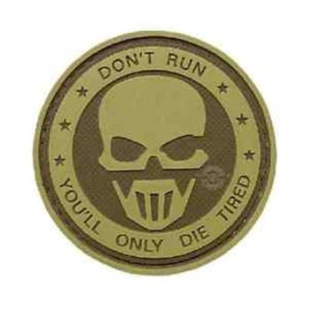 5ive Star Gear PVC Morale Patch Dont Run Ghost