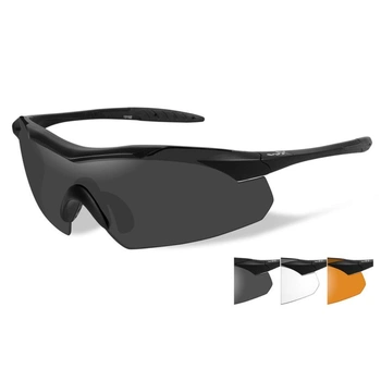 Wiley X Vapor | Three Lens w/ Matte Black Frame (2.5mm)