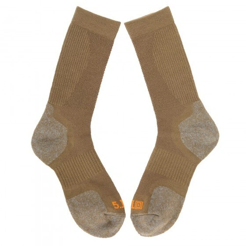 5.11 Tactical Slip Stream Crew Sock [Colour: Dark Coyote] [Size: Small]