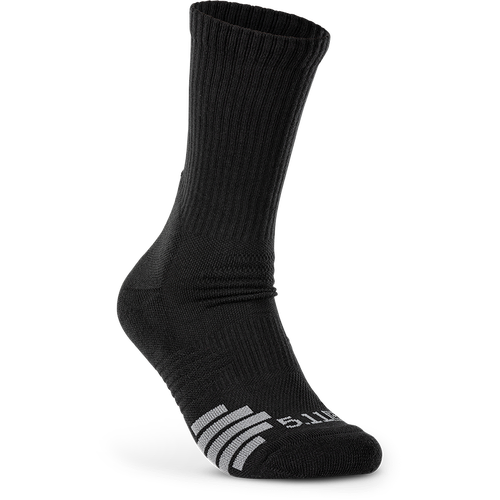 5.11 Tactical Duty Ready Plus Crew Socks 3PK [Colour: Black] [Size: Small]